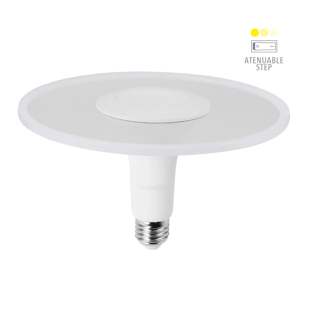Foco LED atenuable, 10.5 W, Luz de día, Base E27