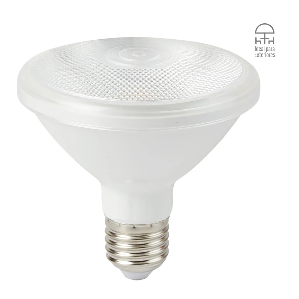 Foco LED PAR30, 13 W, Luz de Día, Base E27, IP65, No atenuable