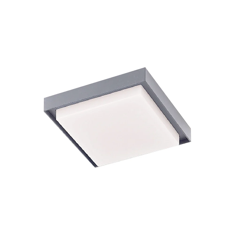 Lámpara de Plafón OKAB II Gris