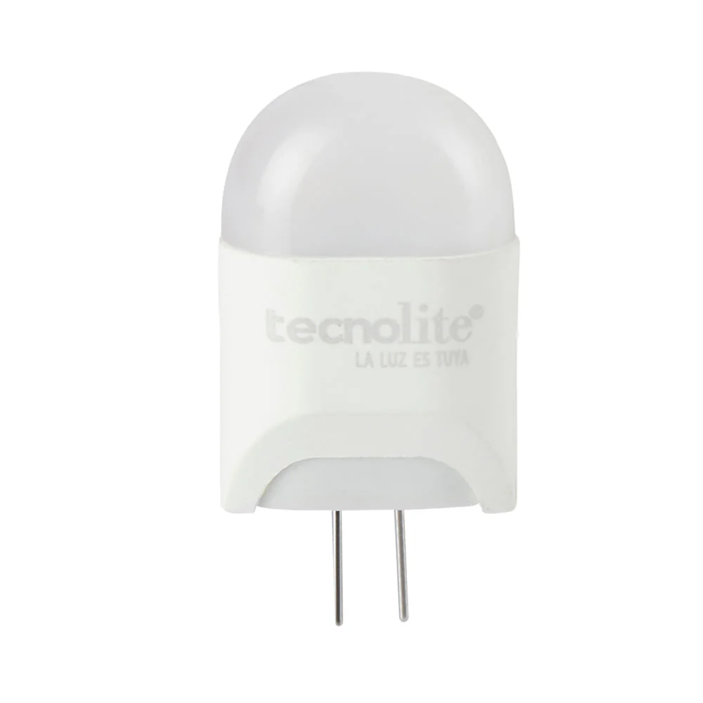 Foco LED G4 Ampolleta, 2 W, Luz Suave Cálida, Base G4, No atenuable