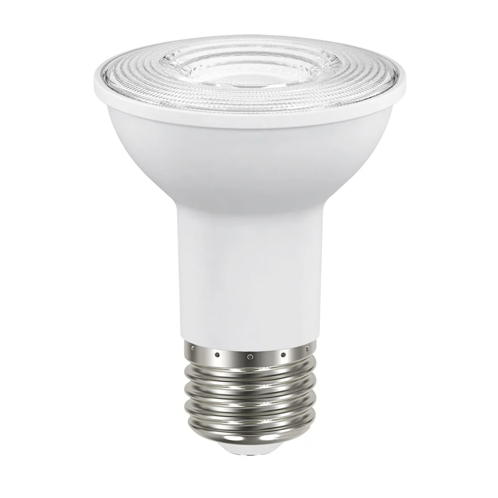 Foco LED PAR20, 6 W, Luz Suave Cálida, Base E27, No atenuable