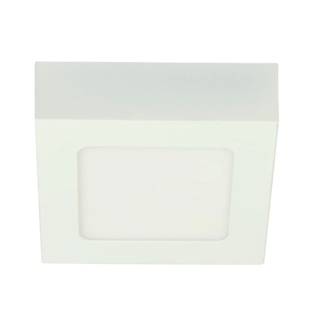 Lámpara Plafón LED de Sobreponer, 6 W, Luz de Día, Interiores, No atenuable, LED integrado