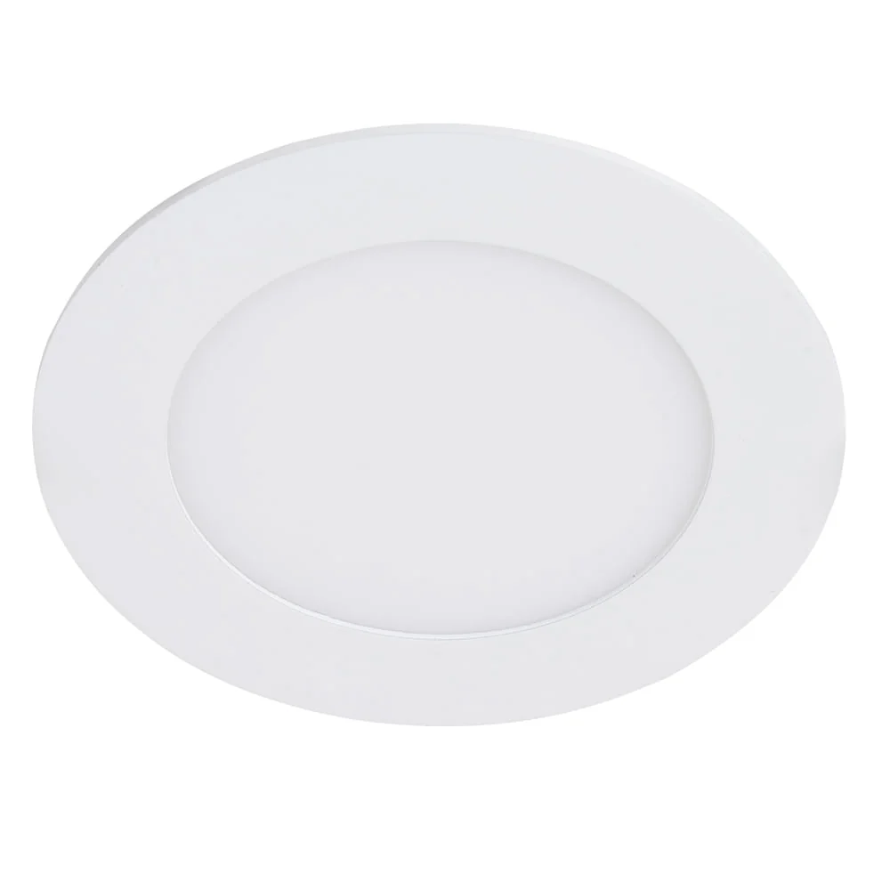 Lámpara Downlight LED Empotrable, 6 W, Luz Blanca Neutra, No atenuable, LED integrado