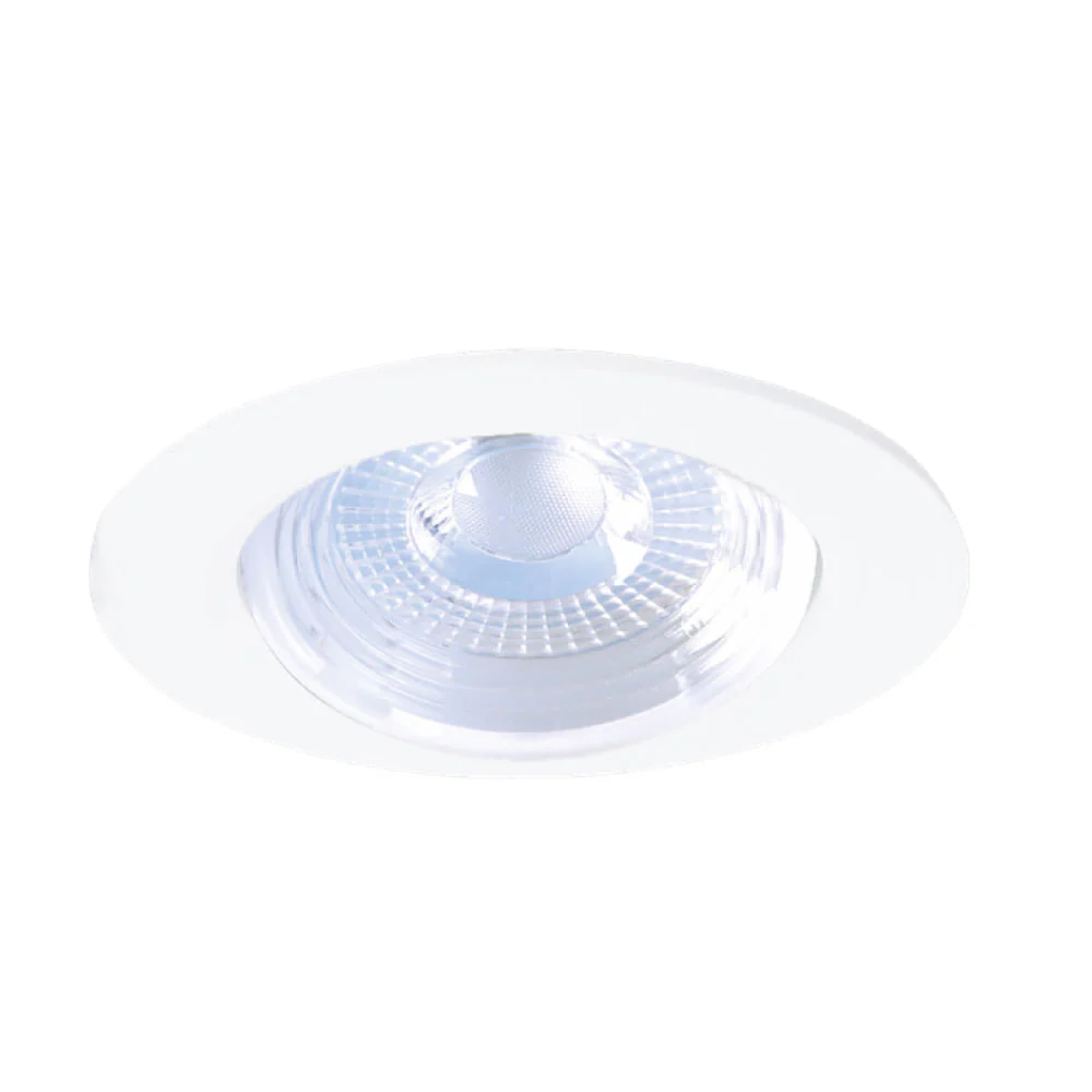 Lámpara de interior LED para empotrar, 7 W, Luz suave cálida