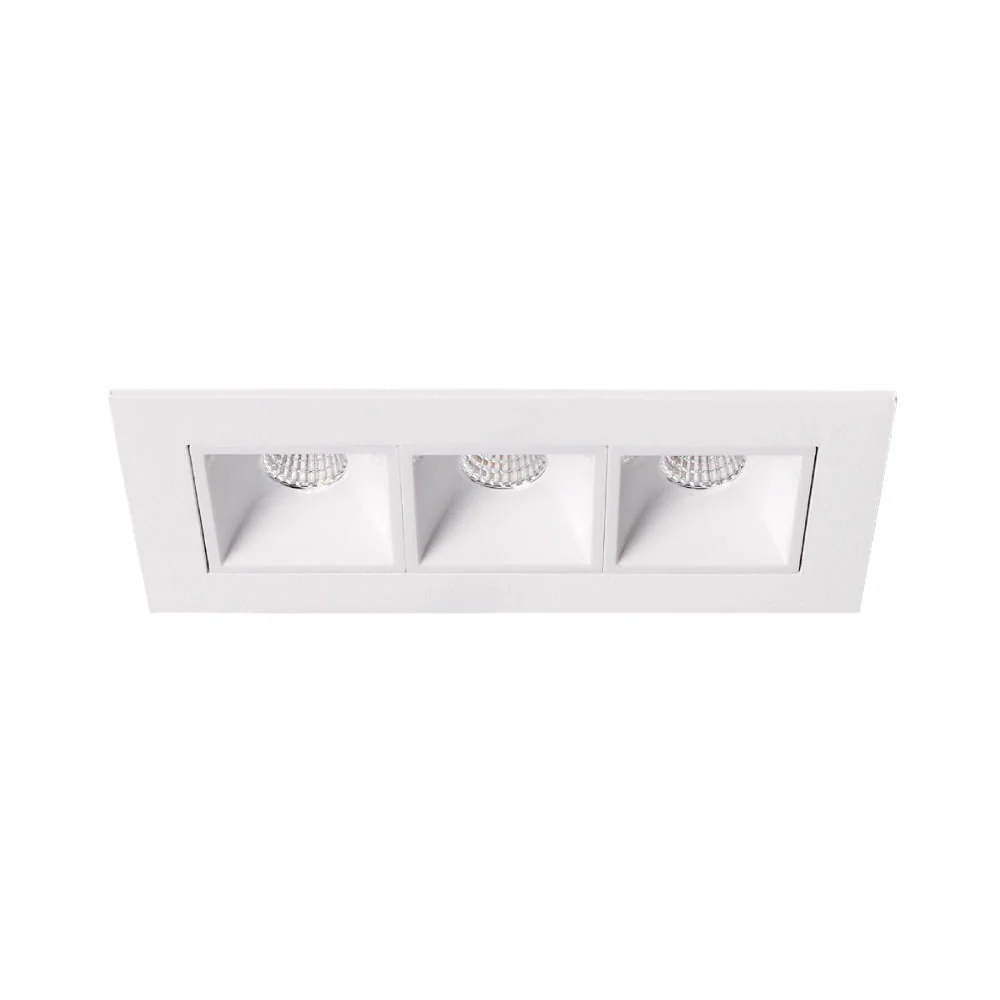 Lámpara Downlight LED Empotrable, 7 W, Luz Suave Cálida, No atenuable, LED integrado