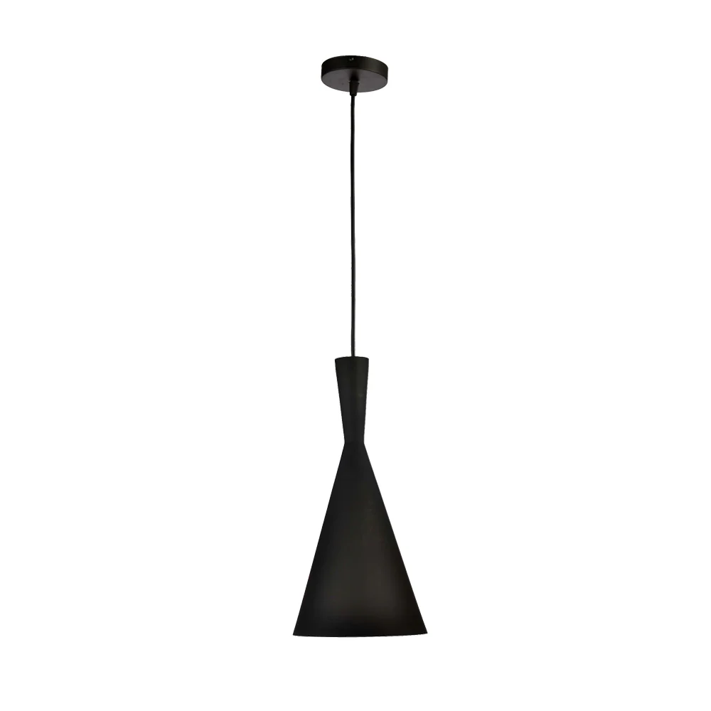 Lámpara Colgante ANTIQUE II Negra Mil Luces