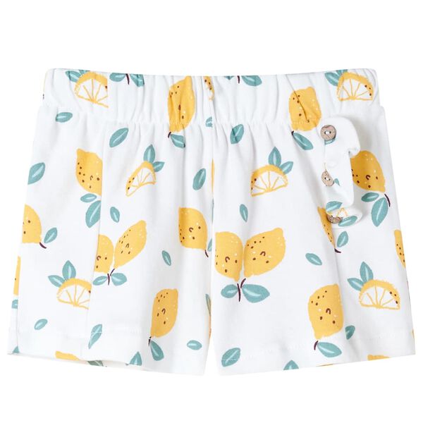 Pantalones cortos infantiles color crudo 140 140 (9-10 años)