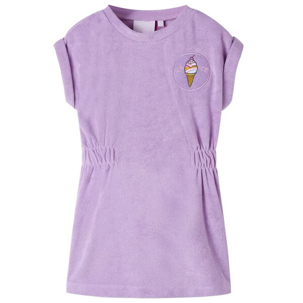 Vestido infantil color lila 92 92 (1,5 – 2 años)