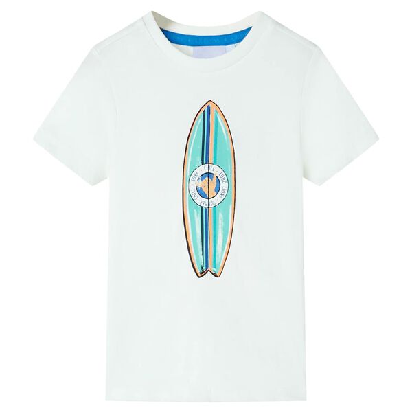 Camiseta de manga corta infantil color crudo 140 Crudo 140 (9-10 años)