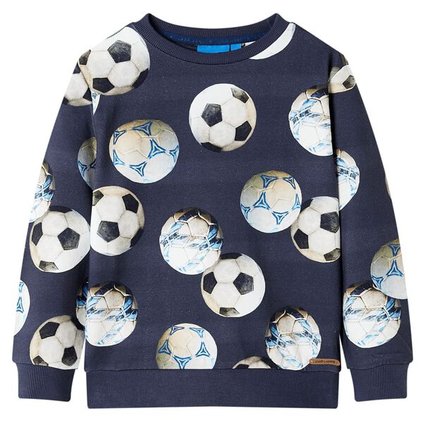 Sudadera infantil azul marino 92 92 (1,5 – 2 años)