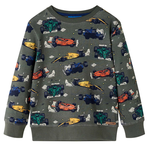 Sudadera infantil caqui 104 12910