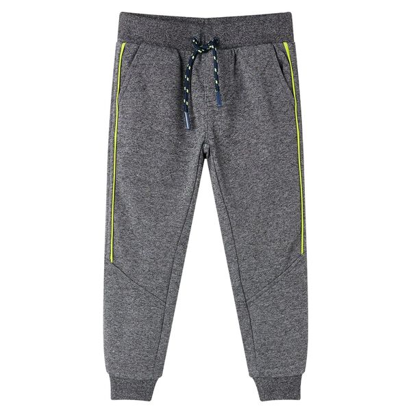 Pantalones de chándal infantiles gris mélange 104 104 (3-4 años)