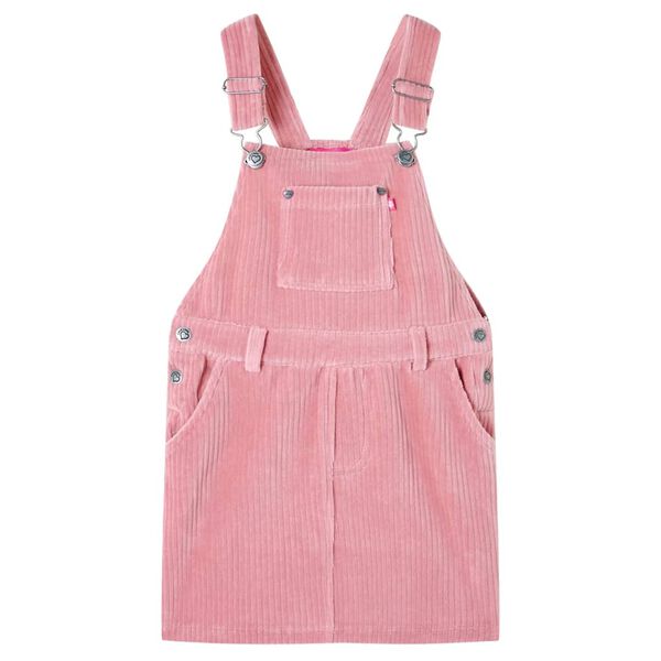 Vestido infantil pana rosa claro 92 Rosa 92 (1,5 – 2 años)