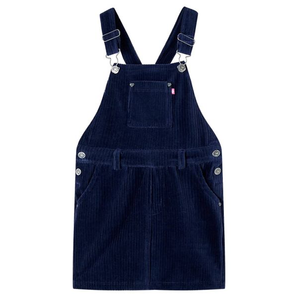 Vestido infantil pana azul marino 92 Azul marino 92 (1,5 – 2 años)