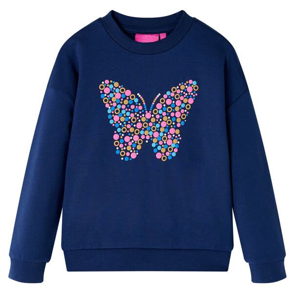 Sudadera infantil azul marino 92 14059