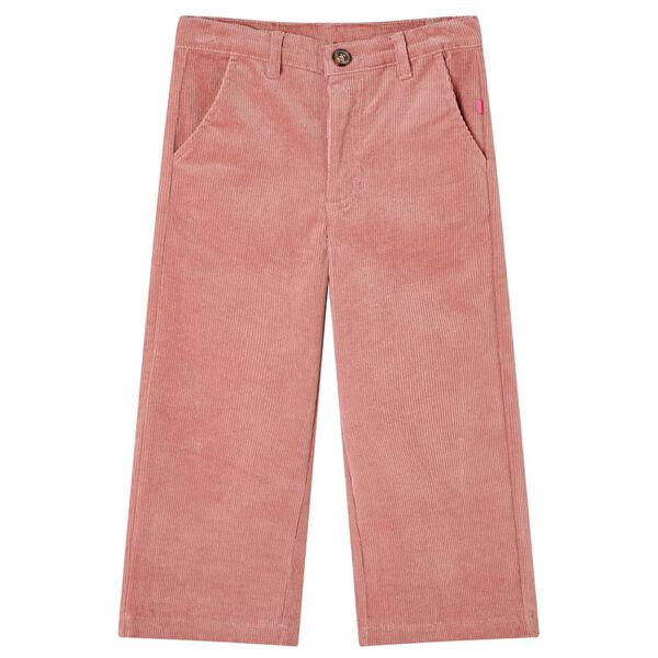 Pantalón infantil pana rosa envejecido 128 128 (7-8 años)