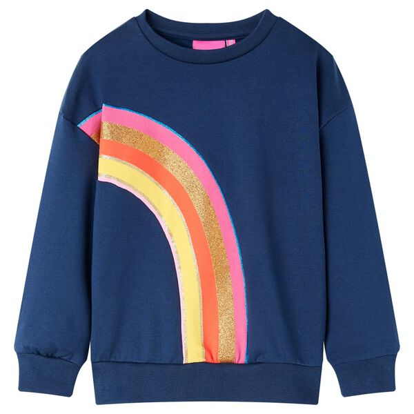 Sudadera infantil azul marino 92 14304