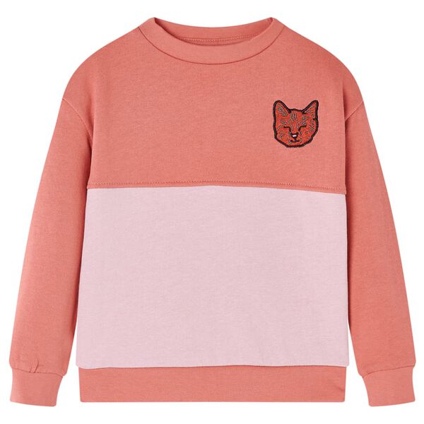 Sudadera infantil bloque de colores rosa 116 116 (5-6 años)