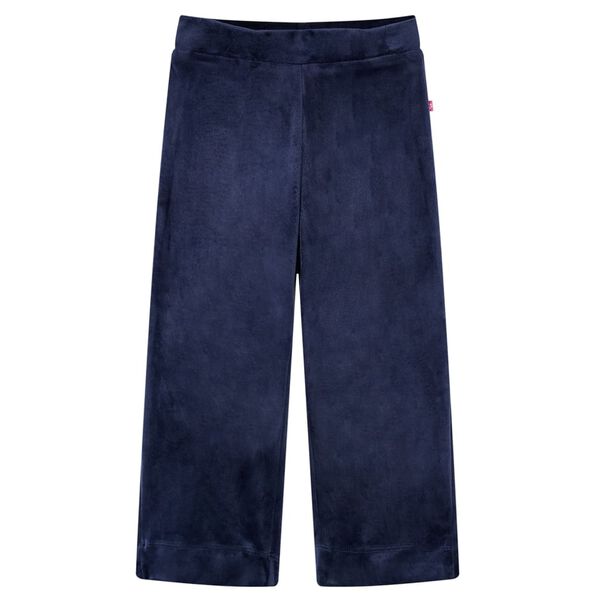 Pantalón infantil terciopelo azul oscuro 104 104 (3-4 años)