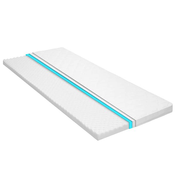 282768 Mattress Topper 80×200 cm Cold Foam Egg Profile 6 cm 80 x 200 cm
