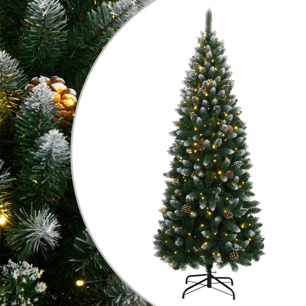 Árbol de Navidad artificial con 300 LEDs 240 cm Con LEDs 240 cm