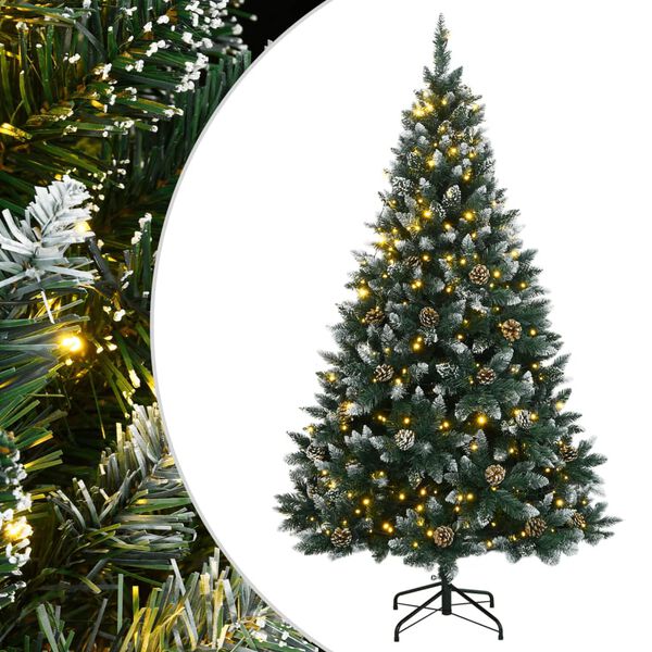 Árbol de Navidad artificial con 300 LEDs 210 cm 3315776