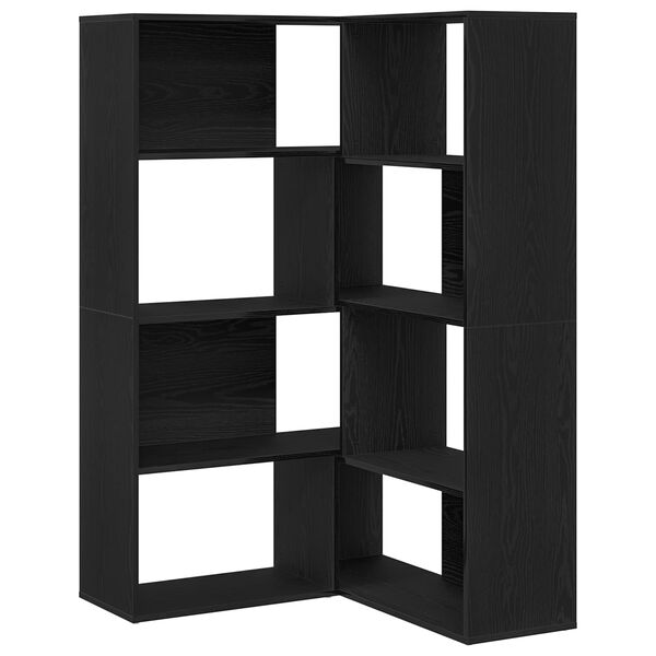 Armario 2 pcs Roble Negro 85 x 85 x 140 cm Madera de ingeniería Roble negro
