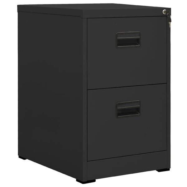Armario archivador de acero antracita 46x62x725 cm Antracita 46 x 62 x 72.5 cm