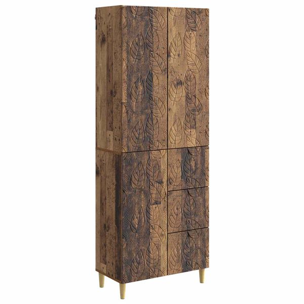 2 pcs Madera envejecida Madera envejecida