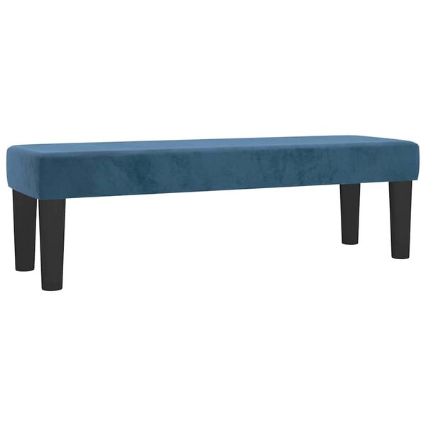 | Banco | Azul oscuro 100 x 30 x 30 cm Terciopelo Azul oscuro 100 x 30 x 30 cm