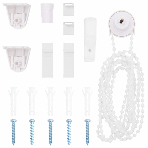 19 piezas de herrajes para persianas enrollables de 18 mm Cojinete de extremo