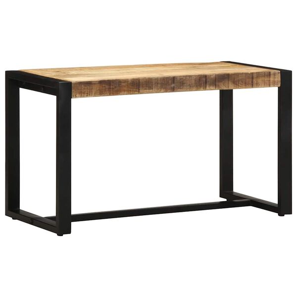 Banco 80x35x45 cm madera maciza de mango rugoso 80 cm madera de mango