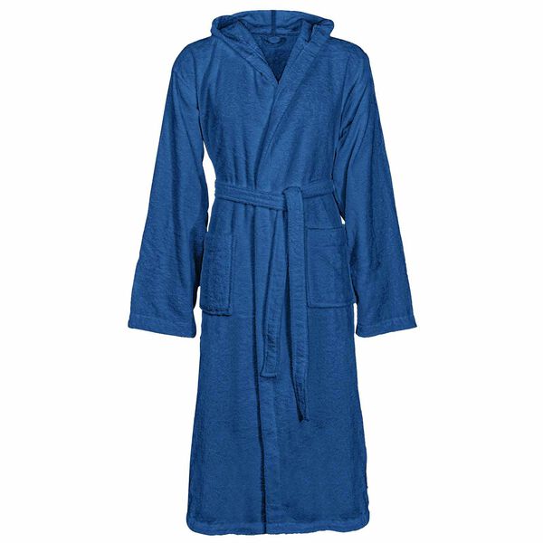 Albornoz KINN Azul XXL Algodón Azul marino con capucha