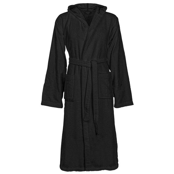 Albornoz KINN Negro XXL Algodón Negro con capucha