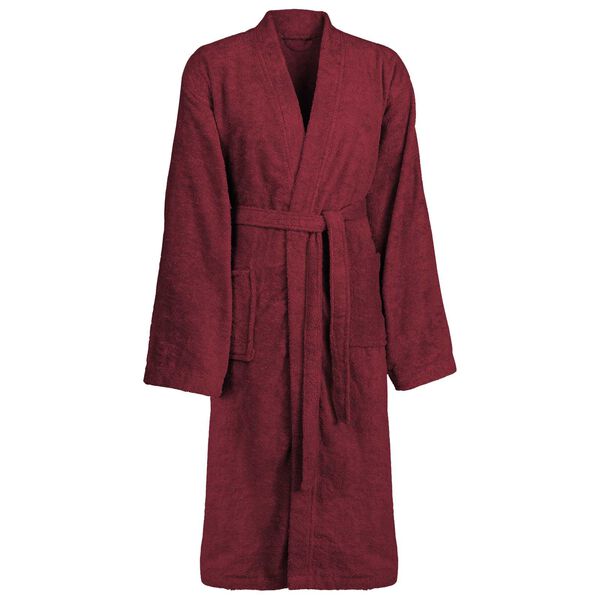 Albornoz KINN Rojo XXXL Algodón Burdeos sin capucha