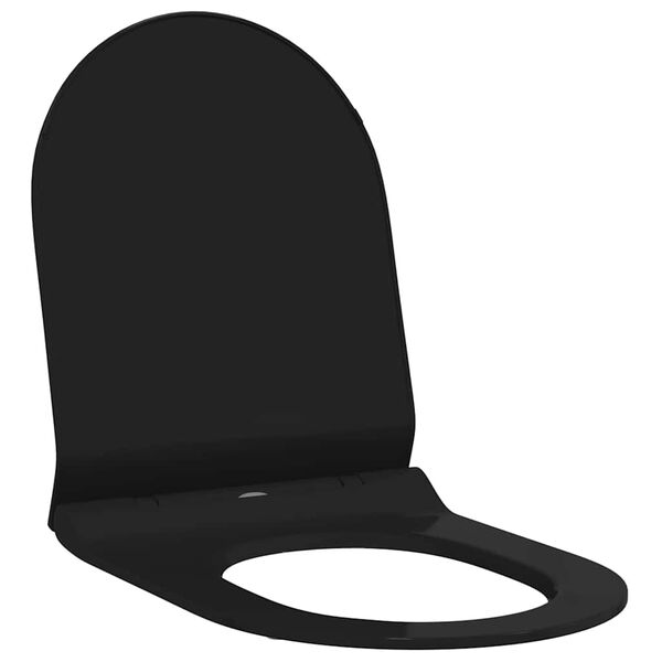 Asiento de WC Ajustable Negro 50 x 365 x 5 cm Polipropileno Negro