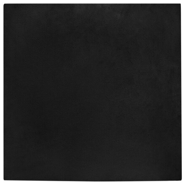 Alfombra antideslizante de sintética de conejo OLITE Negro Negro 240 x 240 cm