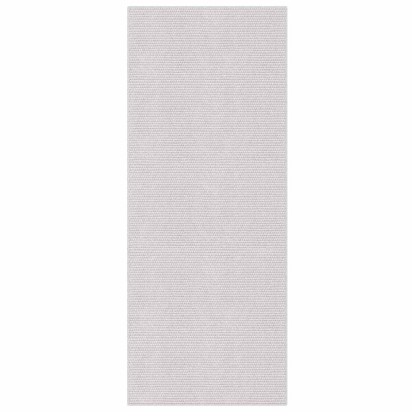 Alfombras de área Rectangular LUGO Crema 200 x 80 cm Poliéster Crema 80 x 200 cm