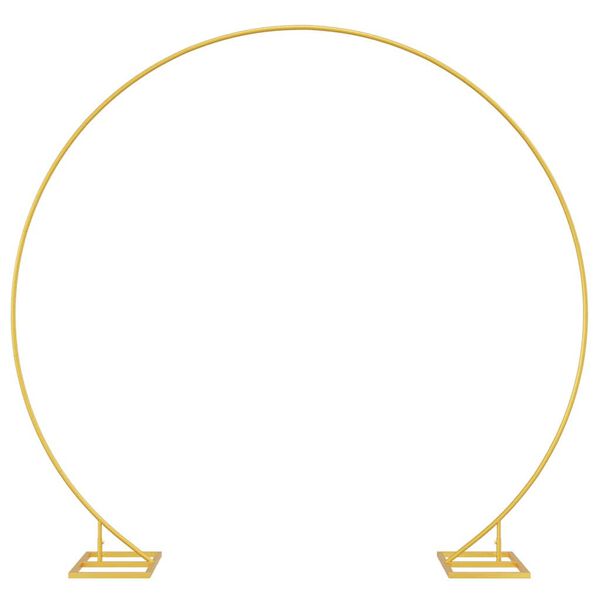 Arco de Boda Dorado 220 x 45 x 200 cm Acero Dorado