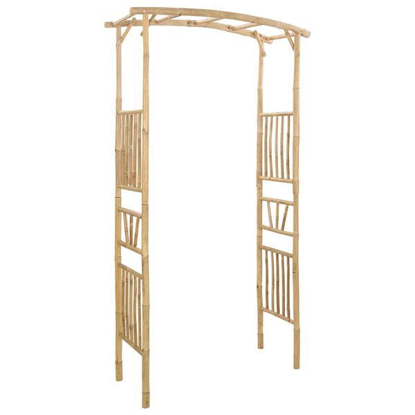 Arco de jardín Natural 110 x 40 x 205 cm Bambú Arco de jardín