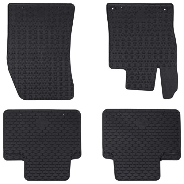 Alfombrilla de Coche 4 pcs Negro compatble con 308 SW 2021-