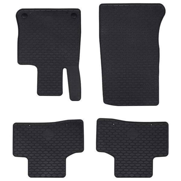 Alfombrilla de Coche 4 pcs Negro adecuada para GLC 2023- Goma