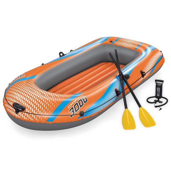 Bestway Barca hinchable Naranja 246 x 122 cm PVC 246 x 122 cm