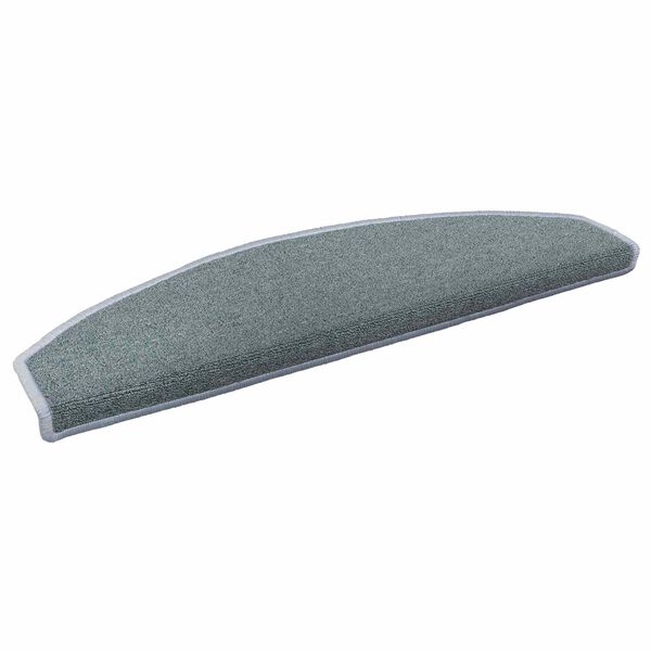 Alfombras autoadhesivas para escaleras 15 pcs Azul mar Azul mar 80 x 24,5 x 3,5 cm