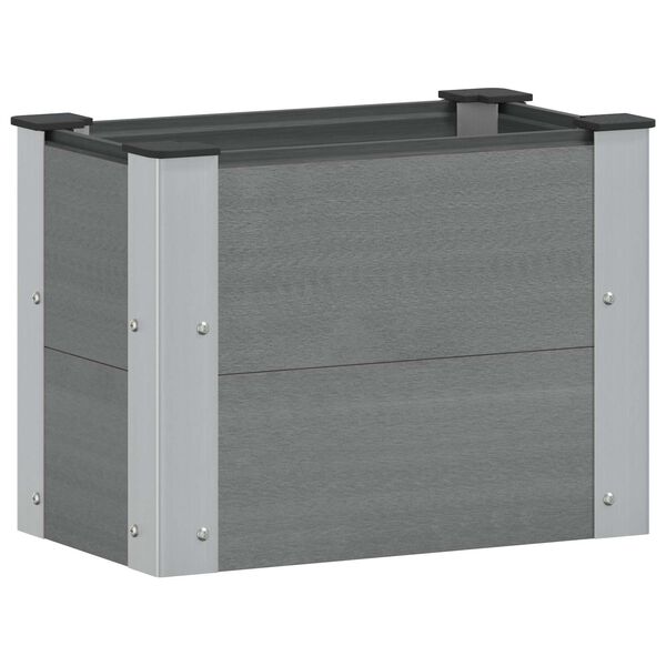 Arriate elevado Gris 50 x 30 x 36 cm Gris 50 x 30 x 36 cm