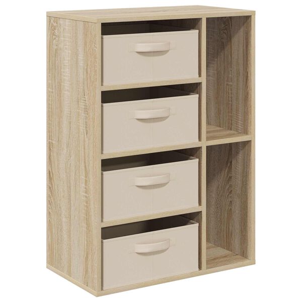 Aparador con cajón Roble Sonoma 60 x 335 x 84 cm Madera reciclada