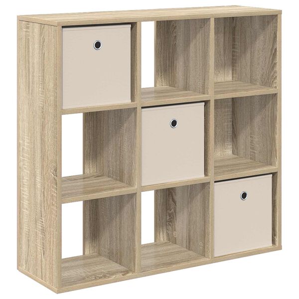 Aparador con cajón Roble Sonoma 885 x 29 x 845 cm Roble Sonoma 102 x 31 x 99.5 cm