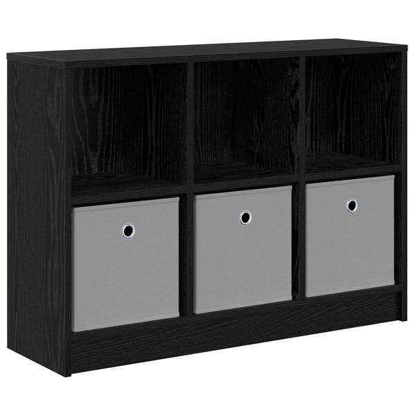Aparador con cajón Roble Negro 885 x 275 x 635 cm Roble negro 73.5 x 22 x 53.5 cm