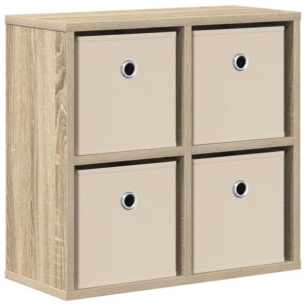 Aparador con cajón Roble Sonoma 495 x 22 x 47 cm Roble Sonoma 49.5 x 22 x 47 cm