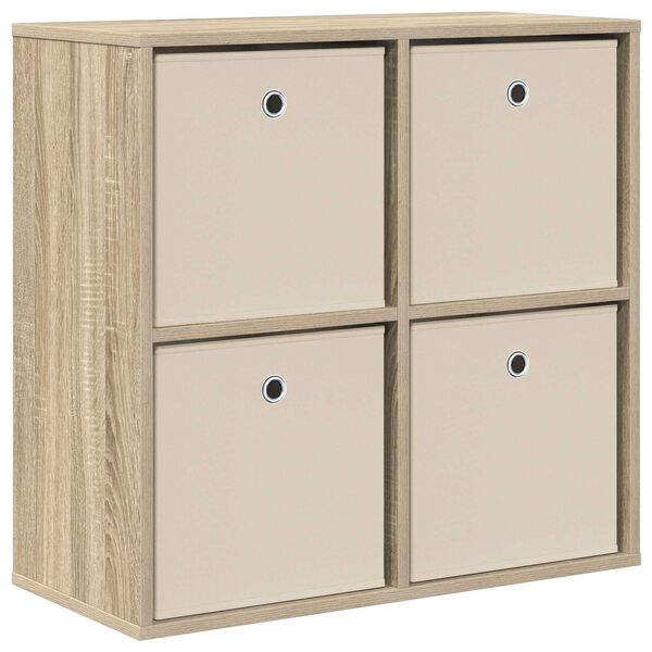 Aparador con cajón Roble Sonoma 685 x 32 x 67 cm Roble Sonoma 49.5 x 22 x 47 cm